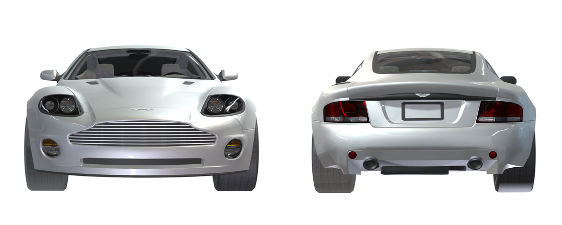 Aston Martin Vanquish 3D Interactief