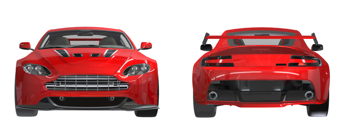 Aston Martin V12 Vantage 3D Interactief