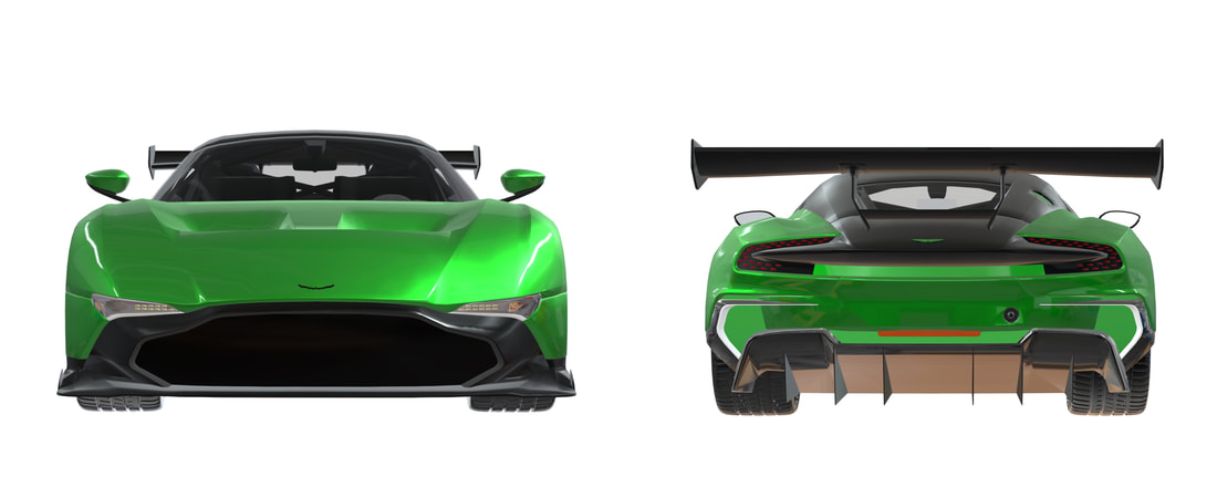 Aston Martin Vulcan 3D VR model klik hier