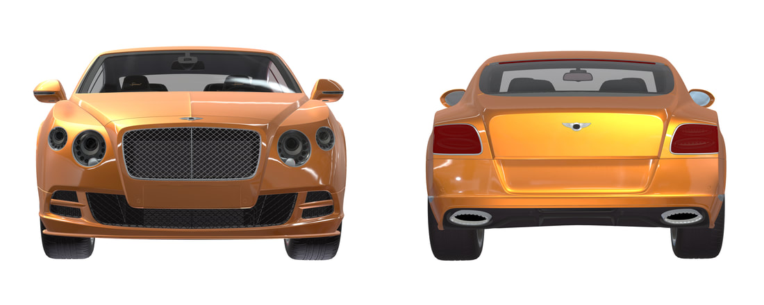 Bentley Continental GT Speed 3D VR Aanzichten