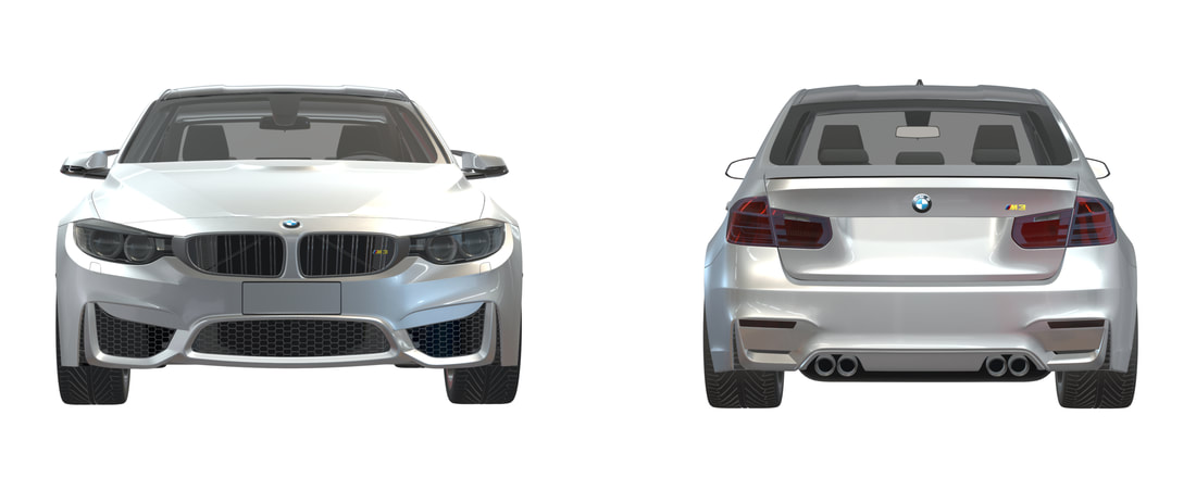 BMW M3 3D VR Aanzichten
