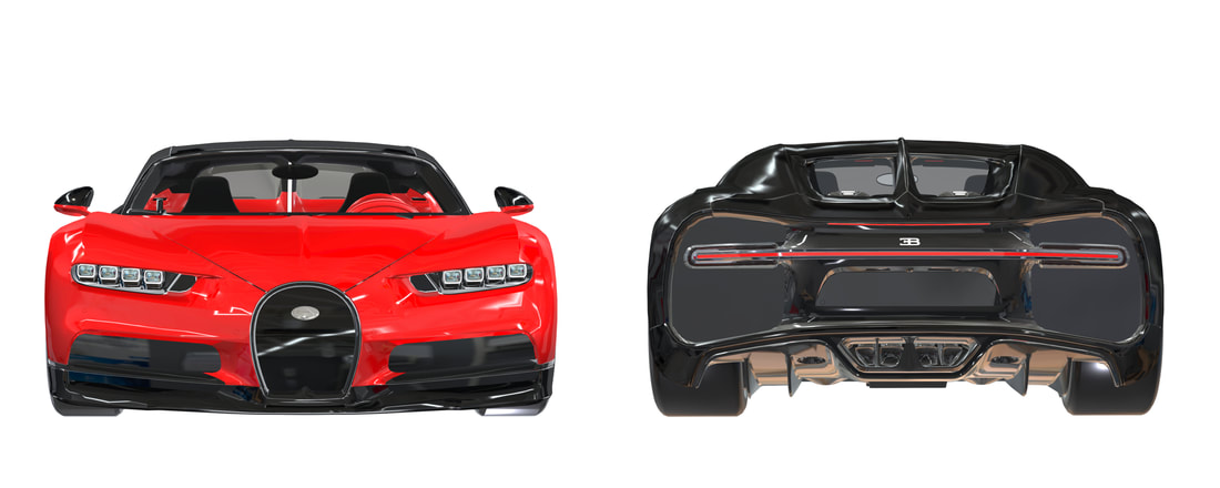Bugatti Chiron - 3D Aanzicht click here