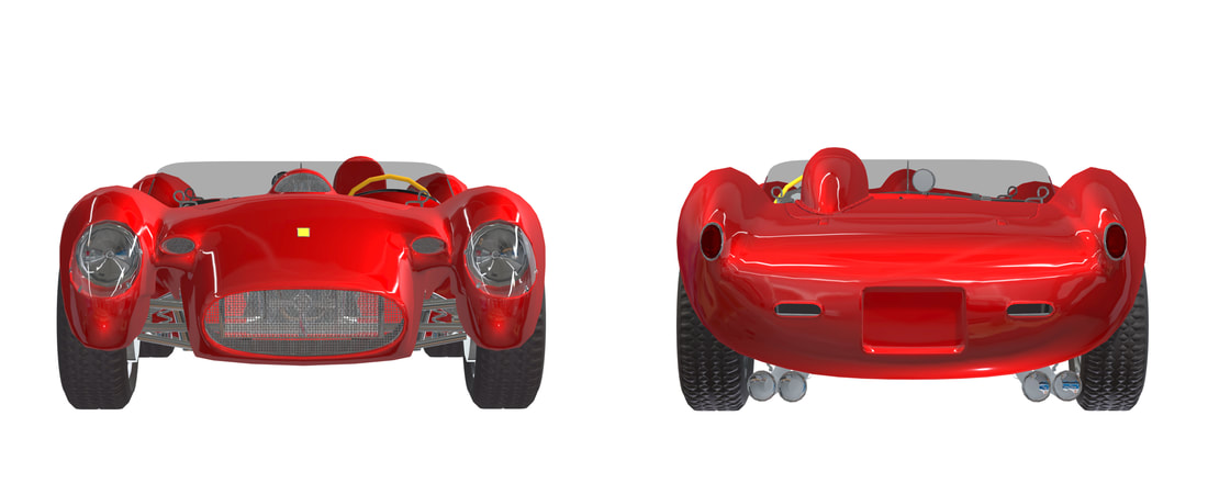Ferrari 250 Testa Rossa - 3D VR click here