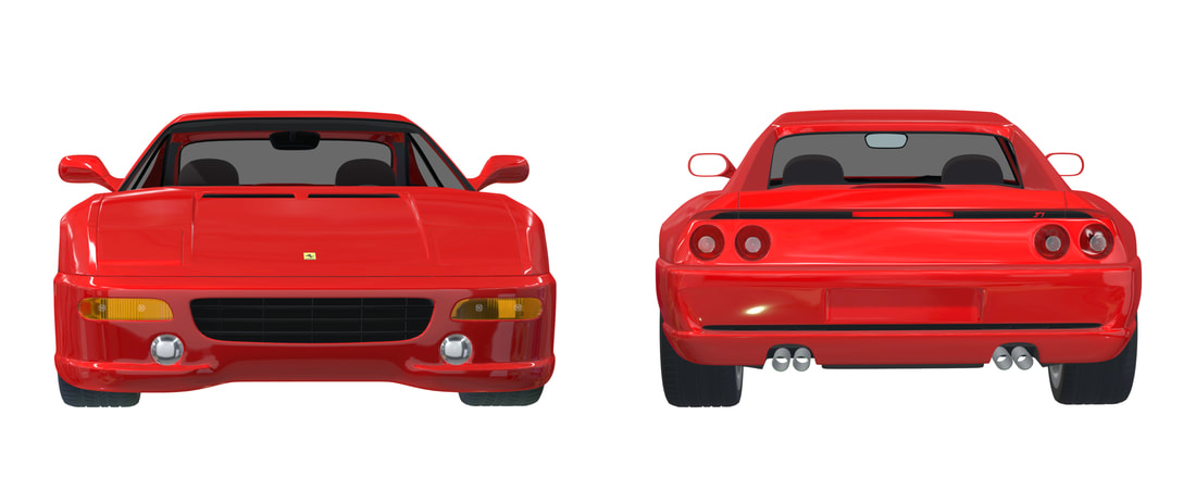 Ferrari F355 F1 Berlinetta 3D VR aanzicht klik hier