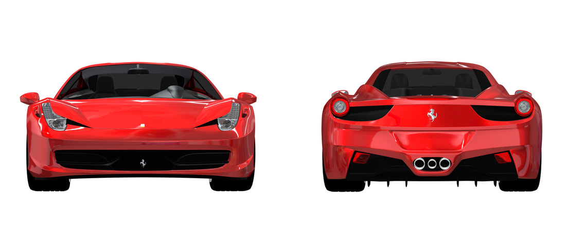 Ferrari 458 Italia 3D Interactief