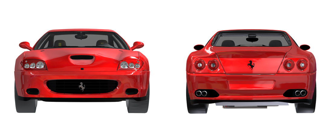 Ferrari 575M Maranello 3D VR aanzicht klik hier