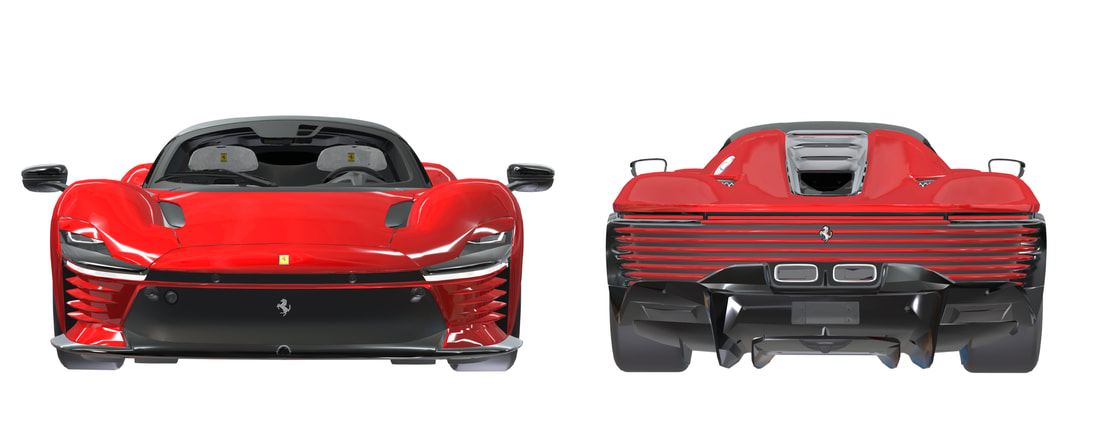 Ferrari Daytona SP3 - 3D VR click here