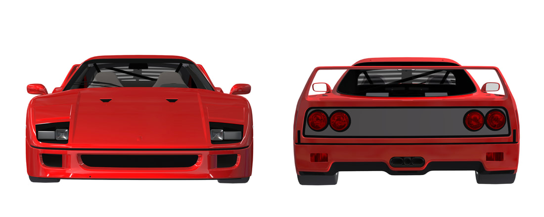 Ferrari F40 - 3D VR click here