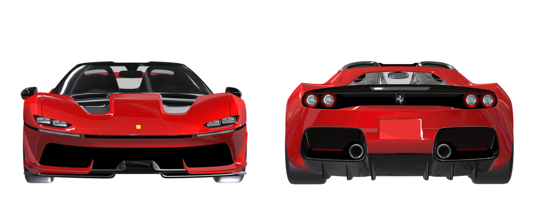Ferrari J50 3D VR aanzicht klik hier