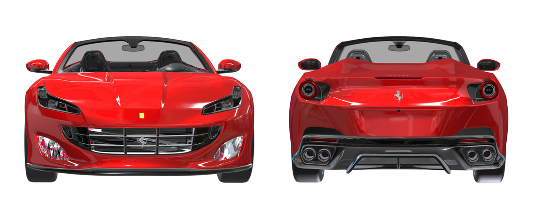 Ferrari Portofino - 3D click here