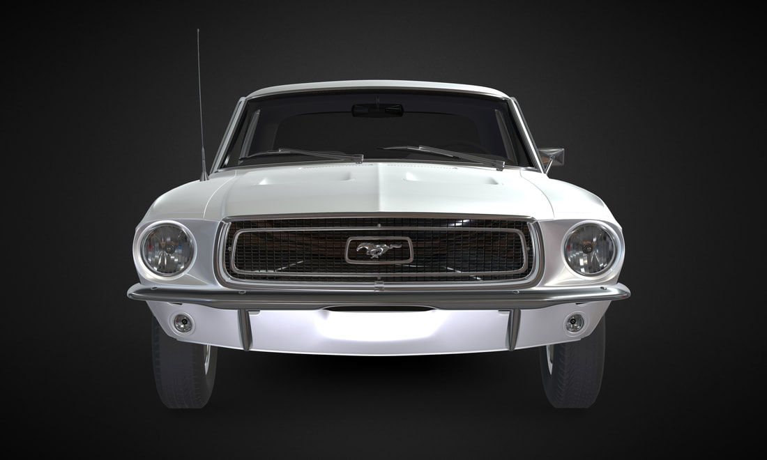 Ford Mustang 1967 Specificaties Afbeeldingen 3D Interactief