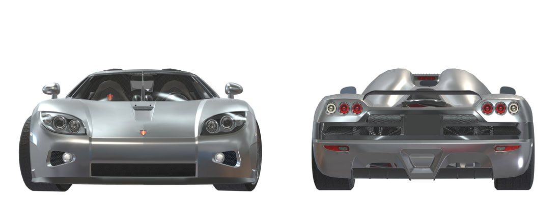 Koenigsegg CCX 3D VR Aanzicht klik hier