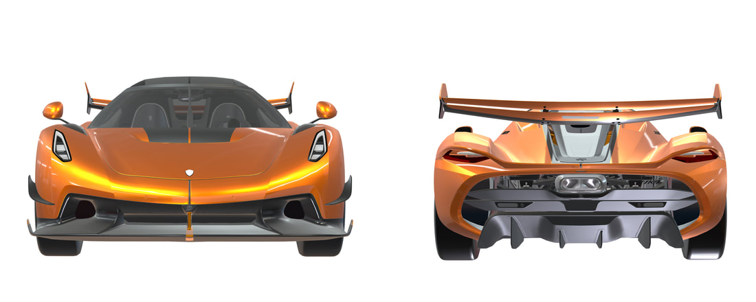 Koenigsegg Jesko 3D Interactief
