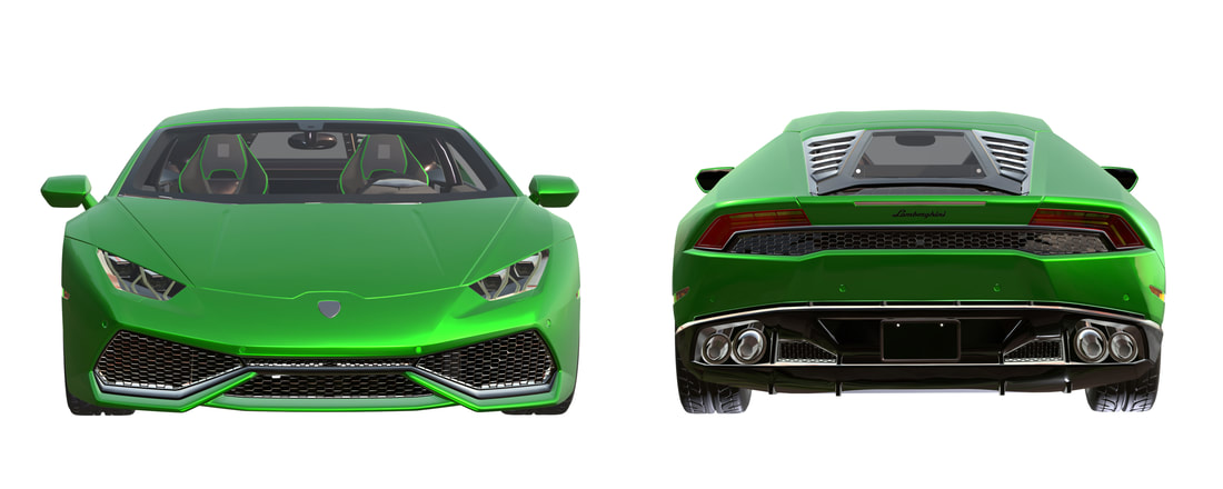 Lamborghini Huracan 3D VR Aanzicht klik hier