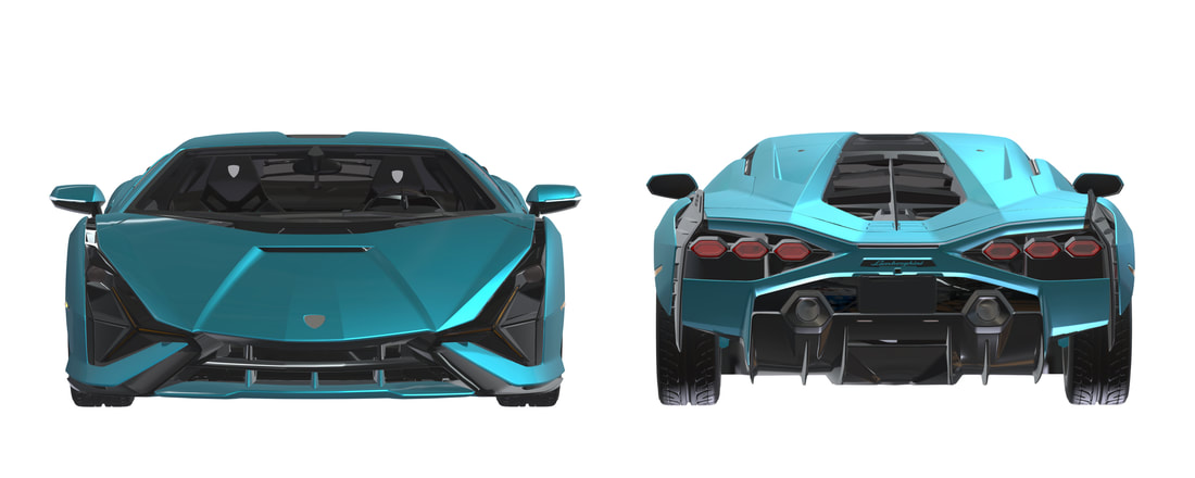 Lamborghini Sian 3D VR Aanzicht klik hier