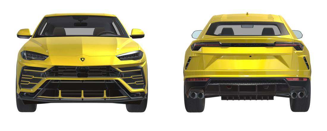 Lamborghini Urus 3D VR aanzicht klik hier