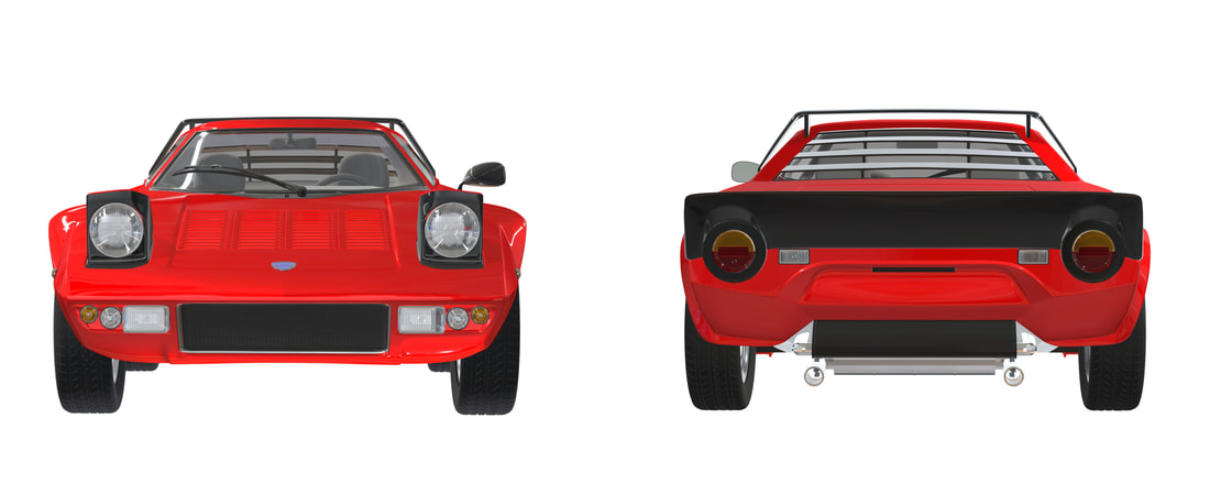 Lancia Stratos 3D VR Aanzicht klik hier