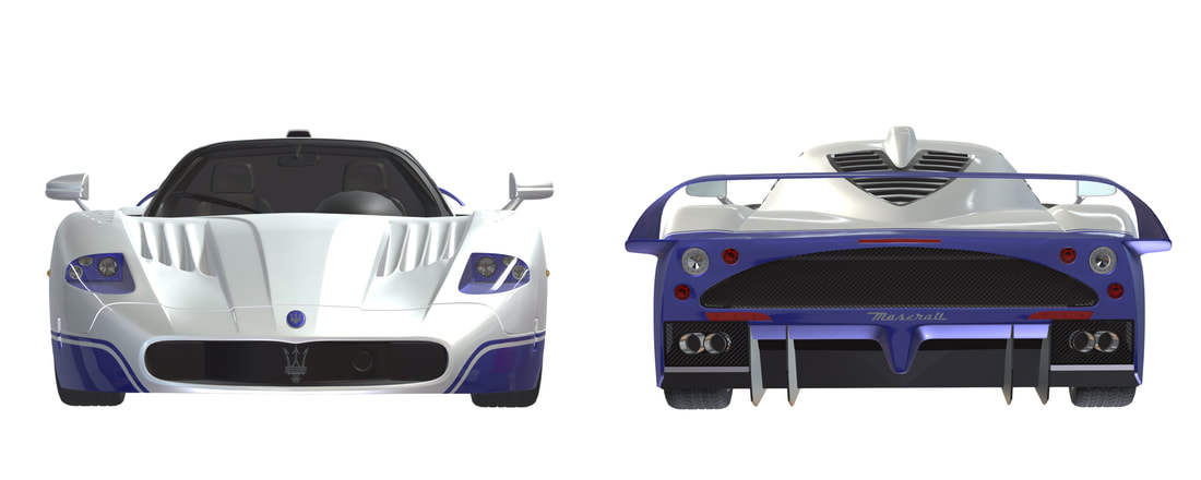 Maserati MC12 3D aanzicht klik hier