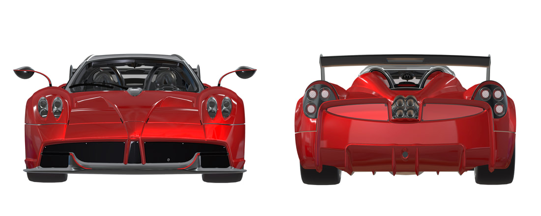 Pagani Huayra Roadster 3D VR Aanzicht klik hier