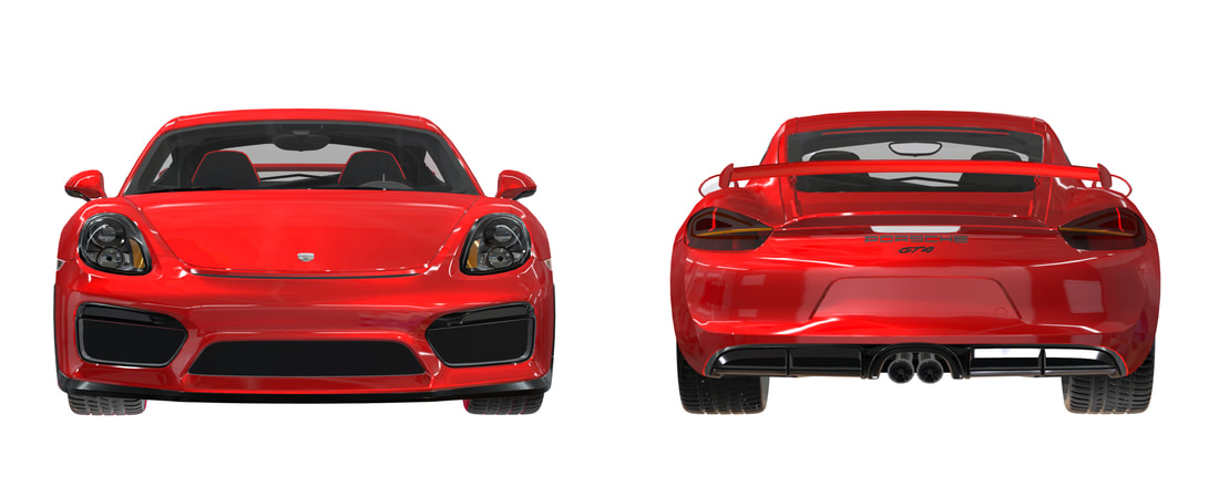 Porsche Cayman GT4 - 3D VR click here