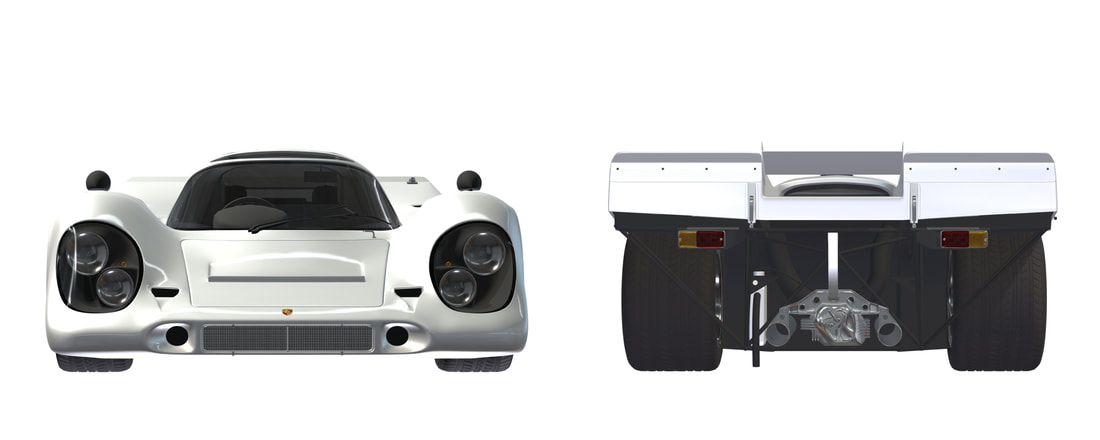 Porsche 917 3D VR Aanzichten